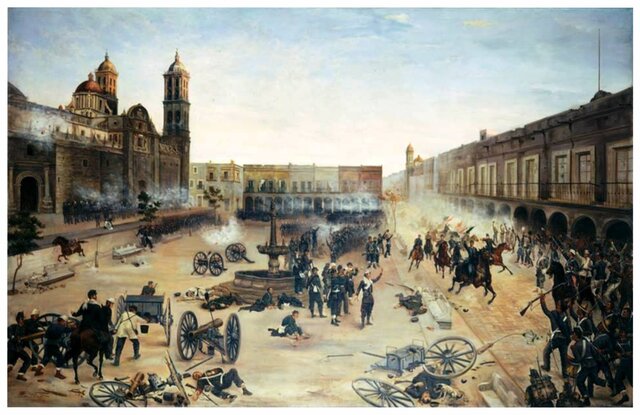 Se lleva acabo la nueva reelección de Díaz.