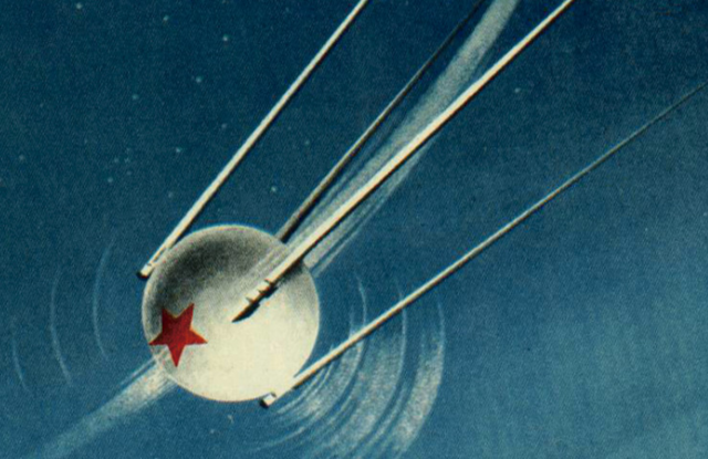 Guerra tecnología, satélites.