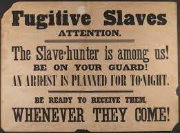 FUGITIVE SLAVE LAW