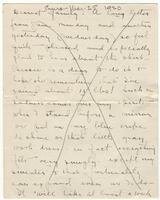 Artifact 3: Letter From Ruth to Her Family