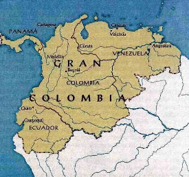 Disolución de la Gran Colombia