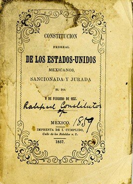 Constitución de 1857