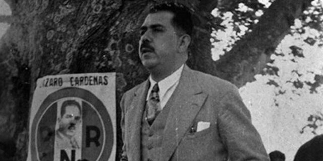 El PNR postula a el General Lazaro Cardenas