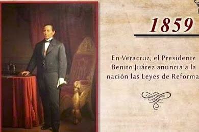 Leyes de Reforma 1859-1860