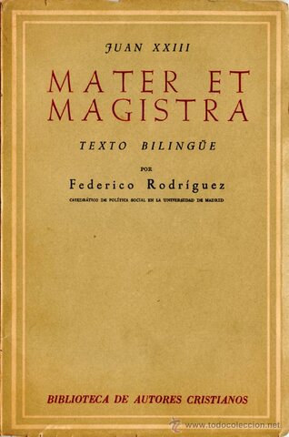 MATER ET MAGISTRA