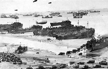 Desembarco de Normandía.