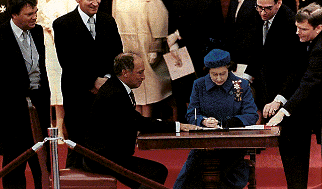 Rapatriement de la constitution