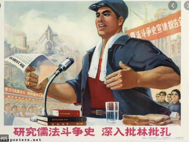 Criticise Lin Biao and Confucius