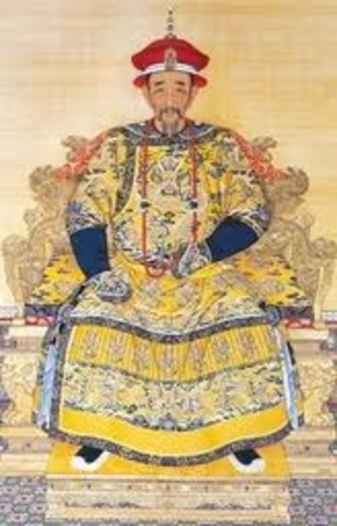 The qing dynasty is established in China