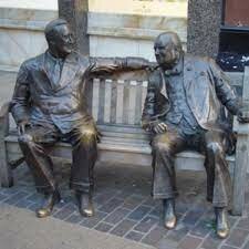 Atlantic Charter - agreement b/n U.S President FDR and Britain Prime Minister Churchill