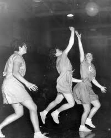 Basketball was intorduced to women