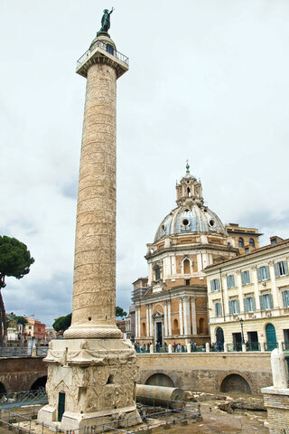 Building of Trajan's Column