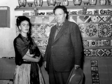 She married with Diego Rivera