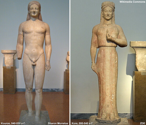 KOUROI E KORAI