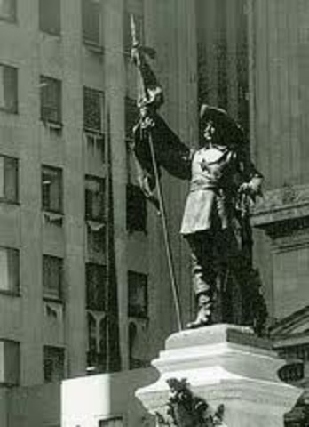 Paul Chomedy De Maisonneuve discovers Montreal