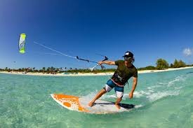 Kitesurfing