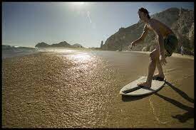 Skimboarding