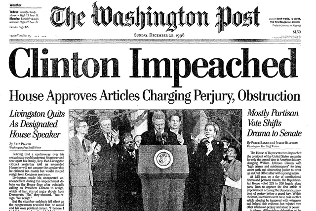 Bill Clinton’s Impeachment