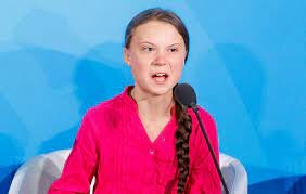 Greta talks in the United Nations Climate Change Action Summit in New York