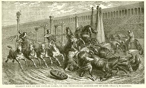 Claudius celebrates the Secular Games