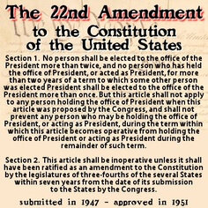 22nd Amendment