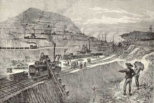 Se inicia la construcción del canal de Panamá.