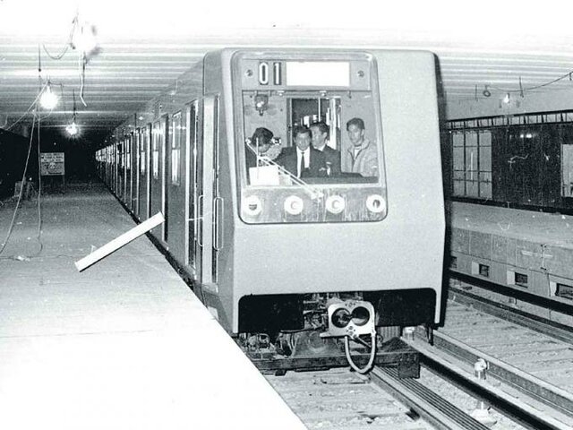 Inauguración del Metro