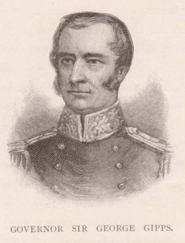 George Gipps suppresses reports of gold discoveries in NSW