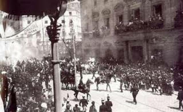 DERROCADO EL GOBIERNO DE REYES