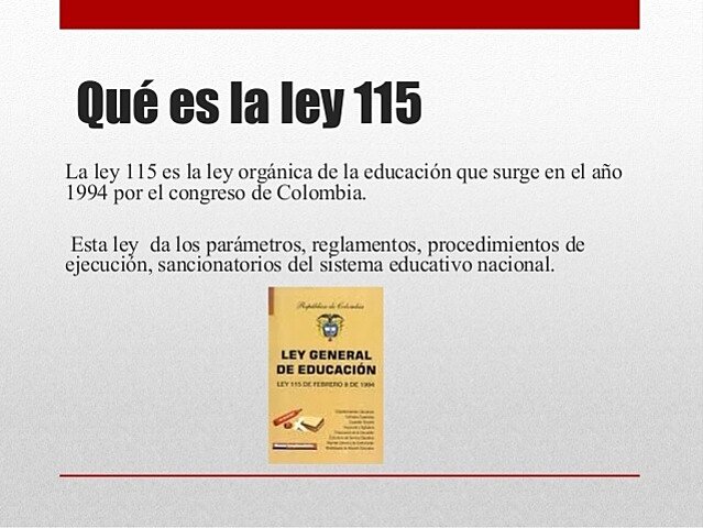 Ley 115, Educación grupos étnicos