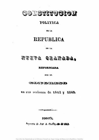 Constitución de 1843.