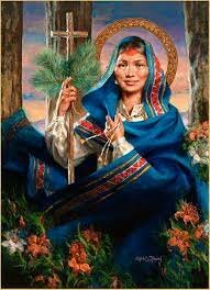 The first Native American is made a saint by the Catholic Church.