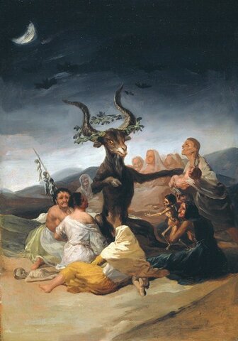 El aquelarre - Francisco de Goya