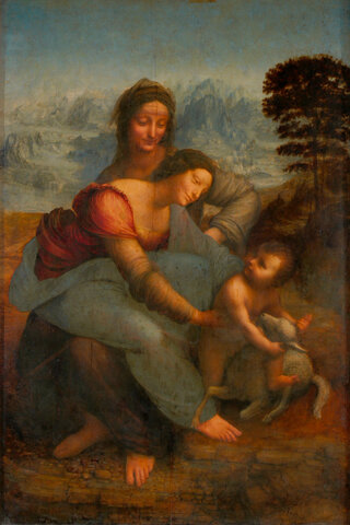 Madonna con il bambino e Sant'anna