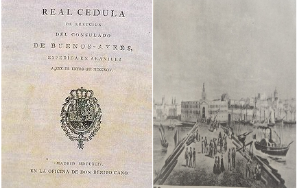 Creación del Consulado de Buenos Aires