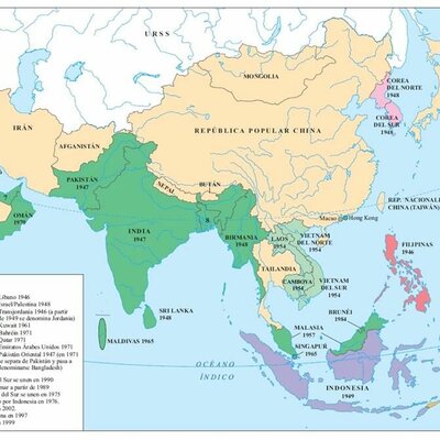 Timeline: Descolonización