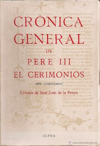 Crònica de Pere III El Cerimoniós (segona redacció)