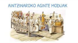 Timeline: antzinaroko agintariak eta ainte moduak