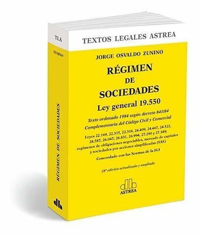 Sanción Ley N° 19550.