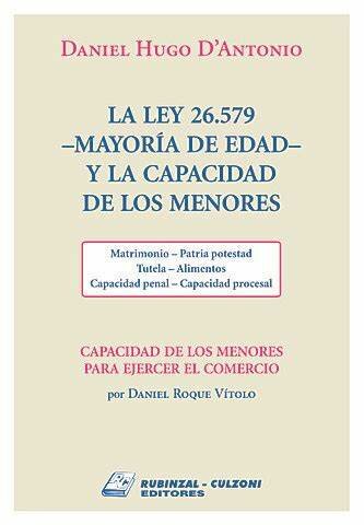 Sanción Ley N° 26579.