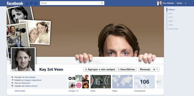 La barra de menú más amplia