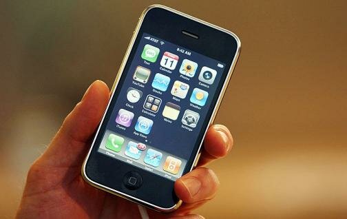 La primera versión del iPhone