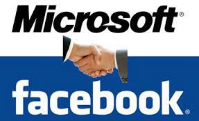 micrsoft y facebbook