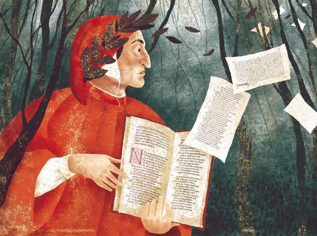 Dante ambienta la Commedia