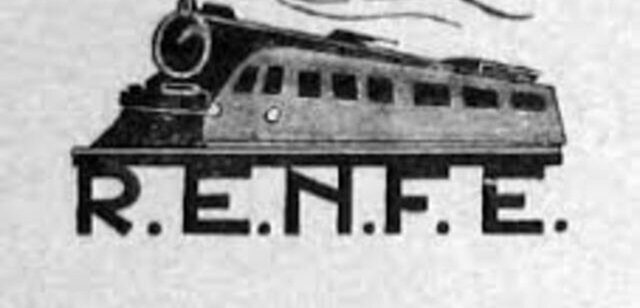 Creación de la red de ferrocarriles españoles por RENFE y el INI (Instituto Nacional de Industria)
