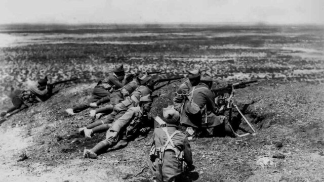 Desembarco de legionarios y regulares al mando de Franco.