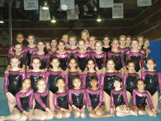 i joined gymnastics.