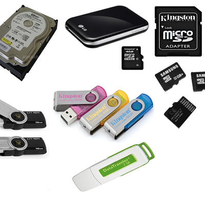 Timeline: Dispositivos de almacenamiento