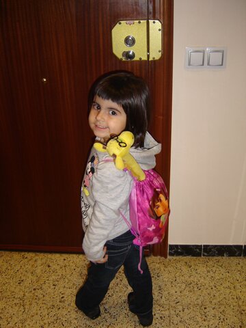 Quan vaig començar l'escola i em va tocar la mascota de clase