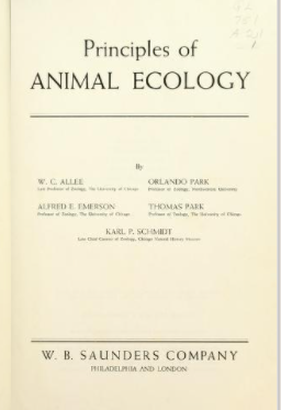 Ecología Moderna "Principles of Animal Ecology"